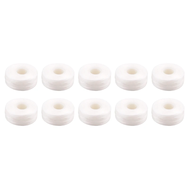 6Pack X(Dental Floss Spool Wax Mint Toothpick Flosser 10 Rolls 50M Oral Hygiene Teeth Cleaning Dental Care