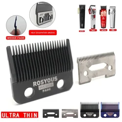 Professional FADE Blade Replacement Hair Clipper Titanium Plated Ceramics Blade DLC for 2020C KULILANG VGR V003 Madeshow M10