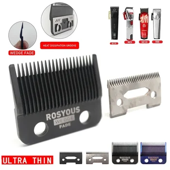 プロのフェードブレード交換用バリカン,チタンメッキ,セラミックブレード,dlc for 2020c kulilang vgr v003 m10