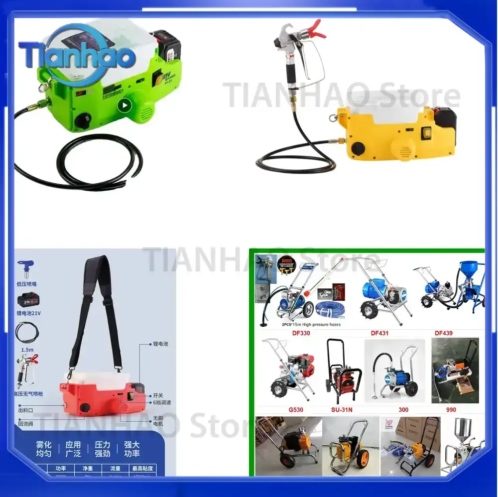 for SP-140 Mini Backpack 21V 2500mAh 500W Lithium Battery Piston Sprayer