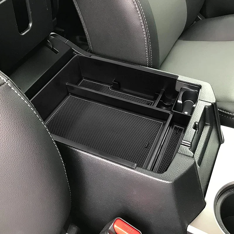 

Car Central Armrest Storage Box For Toyota 5th Gen 4Runner 2010-2019 2020 2021 2022 2023 Console Arm Rest Tray Pallet Container