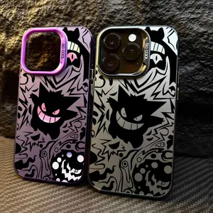 Pokemons Gengar Pocket Monster Anime Coque for Apple iPhone 16E 16E 16 14 15 13 11 Pro Max Plus 12 미니 충격 방지 케이스 전화 커버 10 최고의 판매 포켓몬 iPhone 케이스 - №8