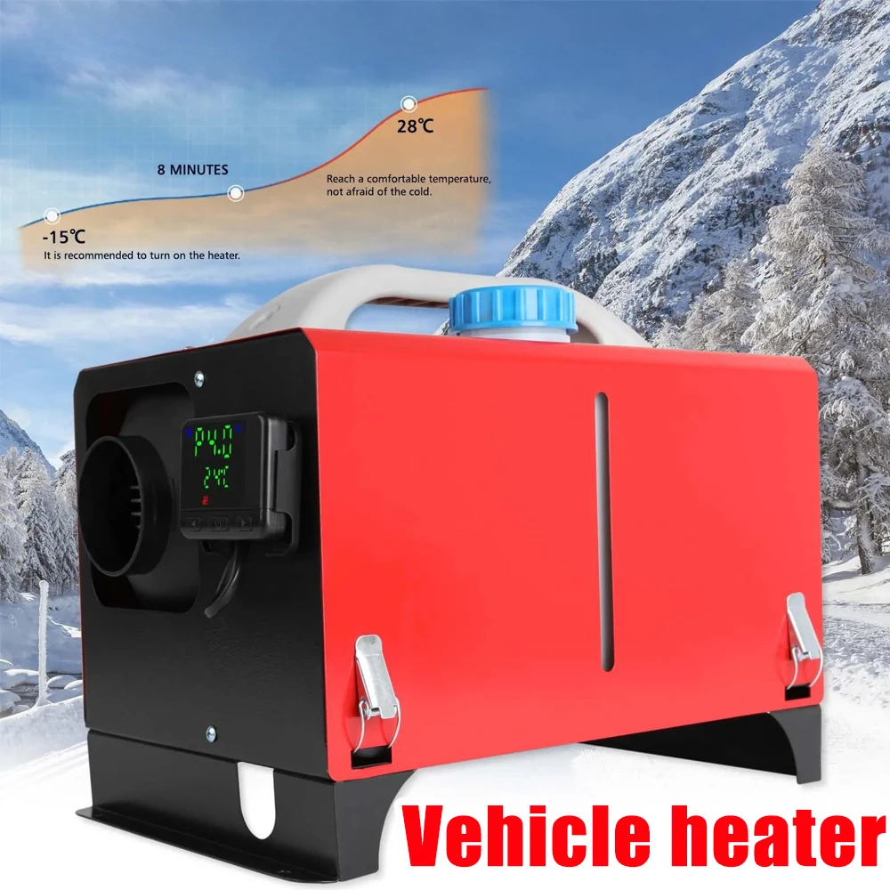 Integrated Horizontal Fuel Air Heater 12v 24v 8000w with Thermostat