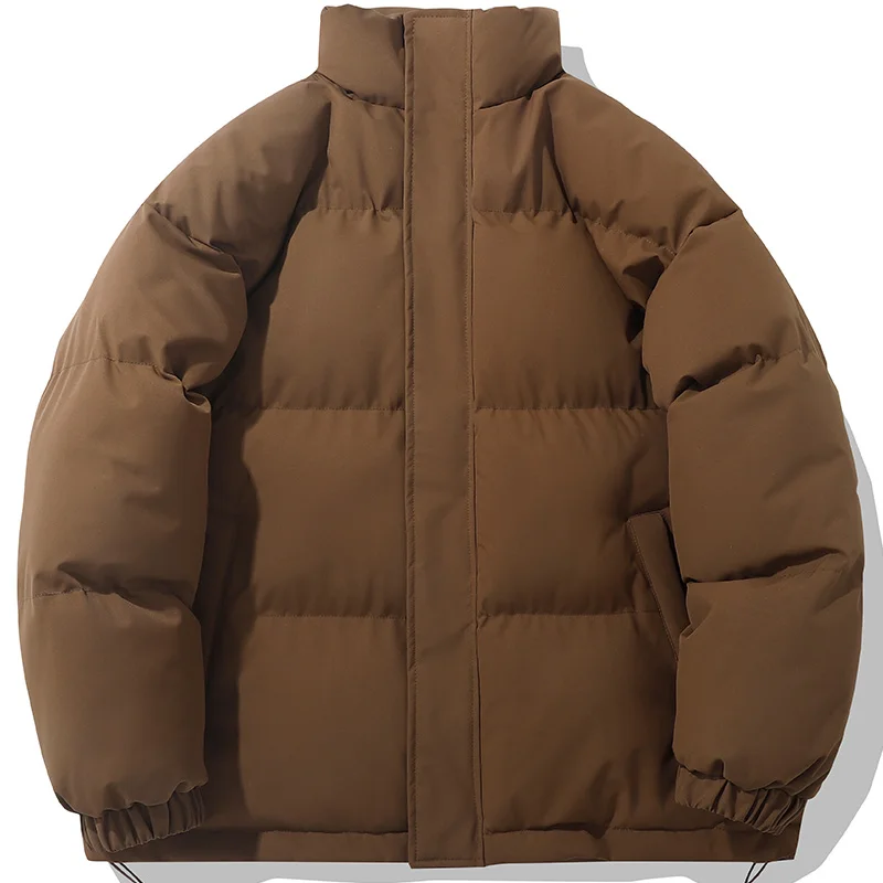 

Winter Mens Warm Padded Jackets Fashion Jacket Parkas Mens Streetwear Hip Hop Parka Korean Yellow Black Clothes Puffer Jackets