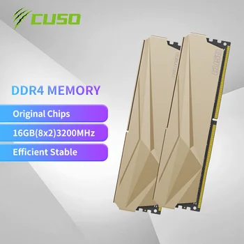 CUSO memória ram ddr4 3200mhz 3600mhz 8gb 16gb ram ddr4 computer desktop memory 8GBx2 16GBX2 dual channel ram memory