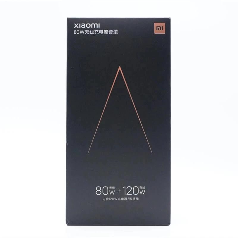 Suporte original do carregador sem fio Xiaomi 80W para Xiaomi 11 Pro Ultra 5000mAh 36 Minutos Totalmente 100% Carregado