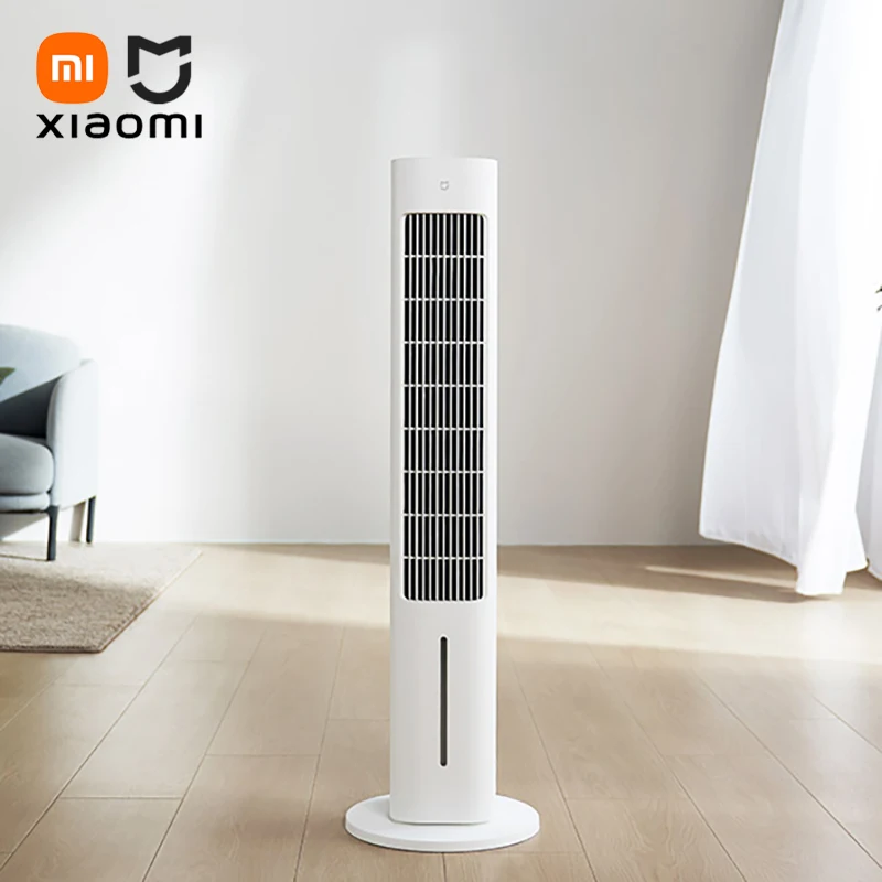 

XIAOMI MIJIA Smatr Evaporative Cooling Fan Cooler Portable Air Conditioner 7.9m/s Strong Wind Speed 99.99% Antibacterial Rate