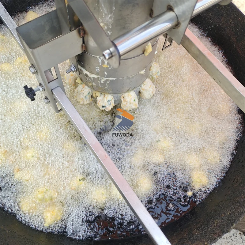 Manual Meatball Machine Vegetable Ball Machine Meatball Processing Kitchen Meat Ball Machine Stainless Steel Meatball Machine
