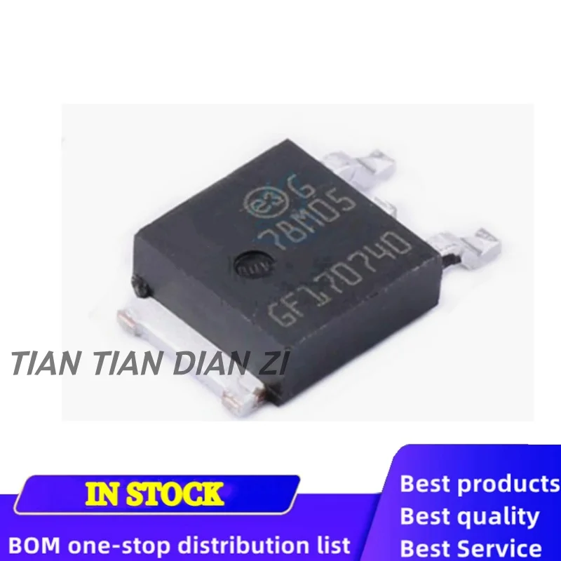 10pcs/lot L78M06CDT-TR 78M06 TO-252 ic chips in stock