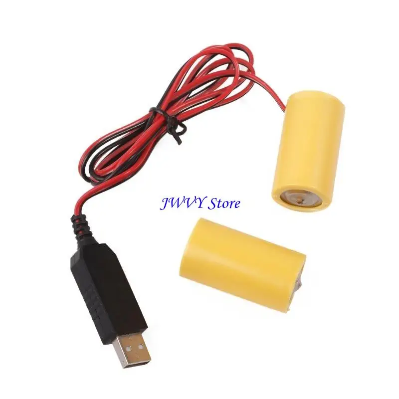 573A Universal 3V LR14 C Battery Eliminators Replace 2Pc 1.5V C Battery for LED Light Electronic Toy Camera Accessories