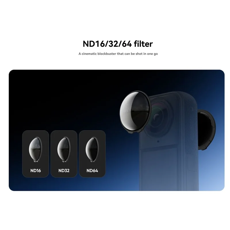 【HASD】لمرشحات Insta360 X5 ND تحسين تصحيح الألوان جودة التصوير الفوتوغرافي المحسنة لملحقات Insta 360 X5 #5