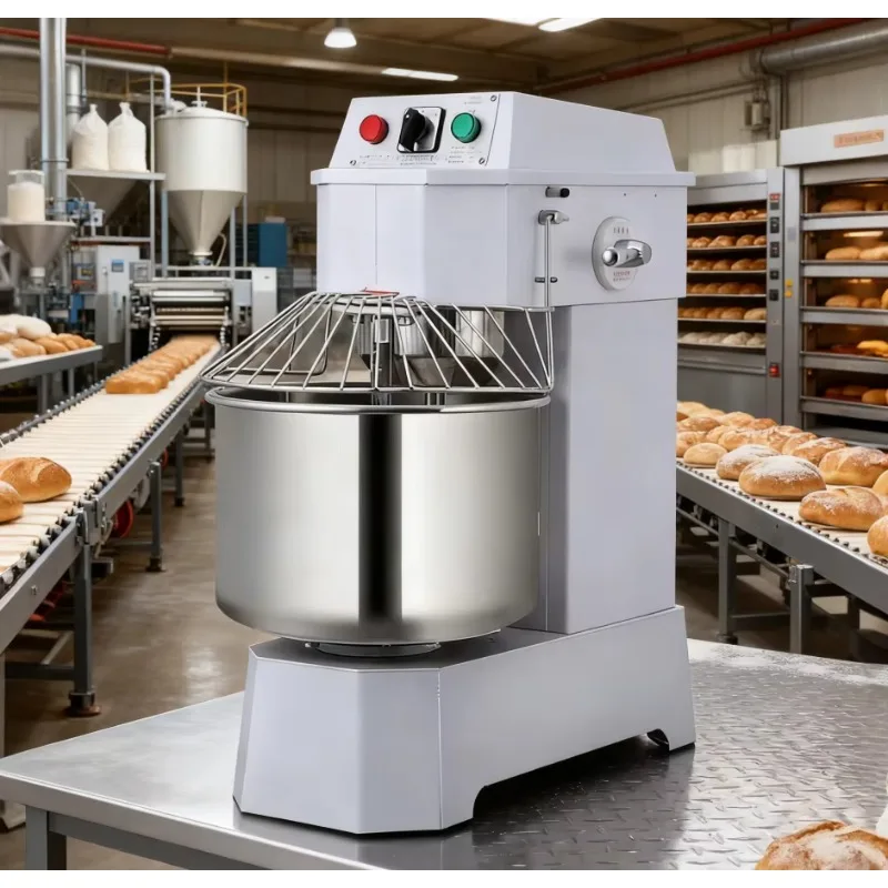 H20F H30L New Commercial Dough Mixer Flour Dual-Speed Fully Automatic Double-Action Kneading Machine 220V