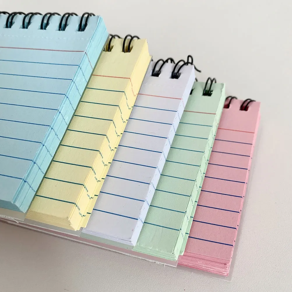 

5 Pcs Small Journal Notepads Notebook Tearable School Office Pp Mini Writing Travel