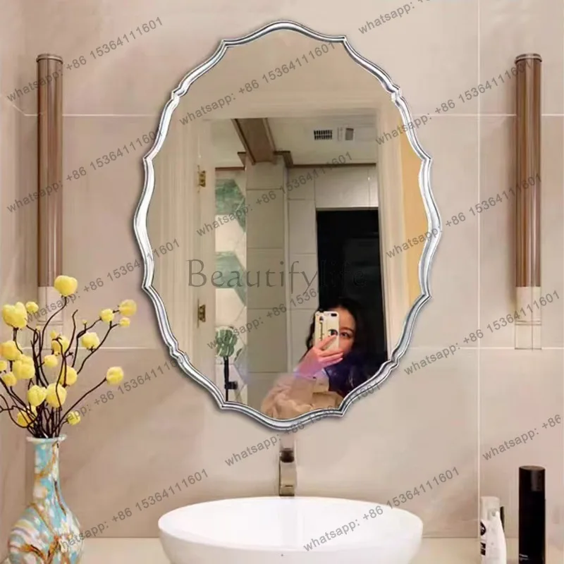 LD Xenomorph Items Mirror Living Room Wall Big Funky Luxury Hanging Bathroom Bedroom Girls Mirror Modern  Home Products