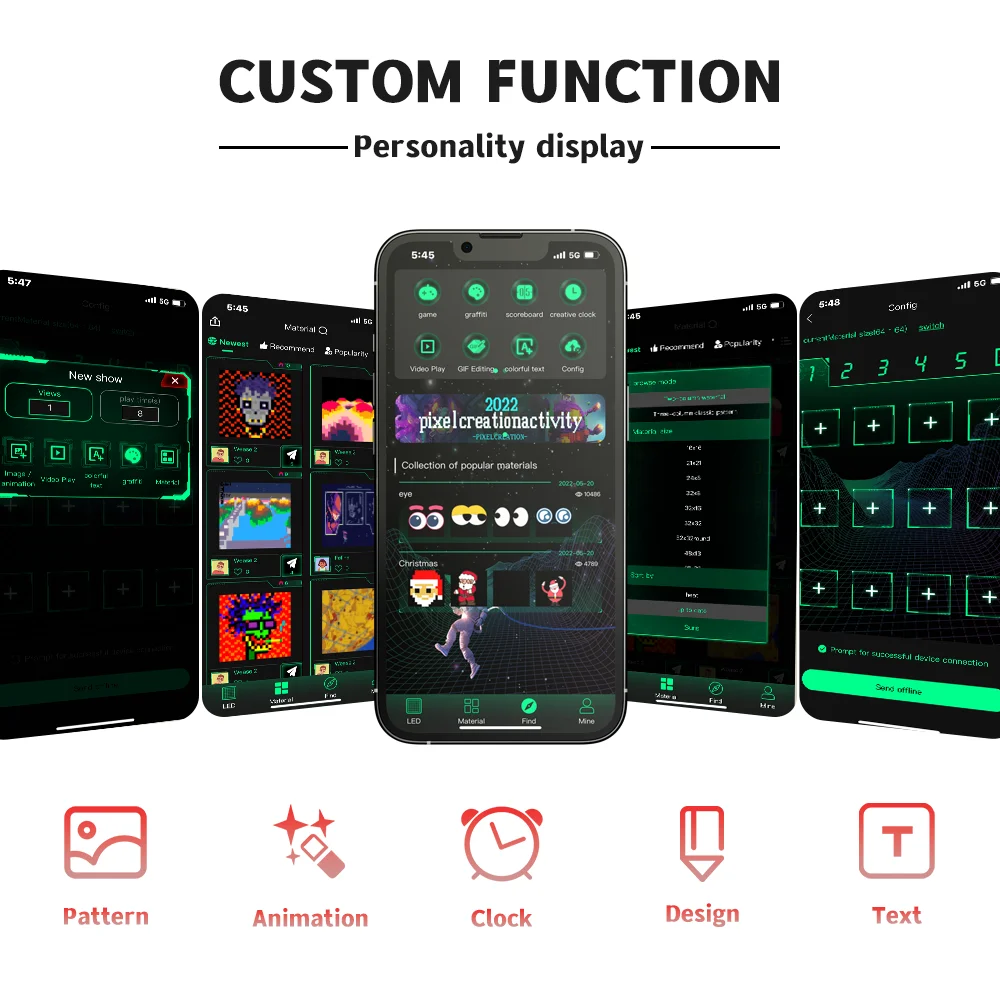 Pantalla trasera inteligente Lantsun K2 Pantalla trasera inteligente Pantalla suave