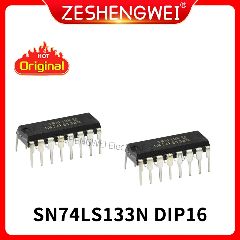 10PCS/LOT NEW SN74LS133N SN74ALS133N 74LS133 DIP-16 Digital Logic Circuit Chip In Stock