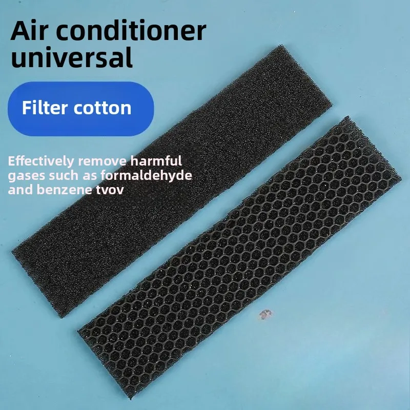 

for Midea/Gree with Formaldehyde Protection & Germicidal Filter Mesh​ 2pcs Antibacterial Air Conditioner Filter Cotton