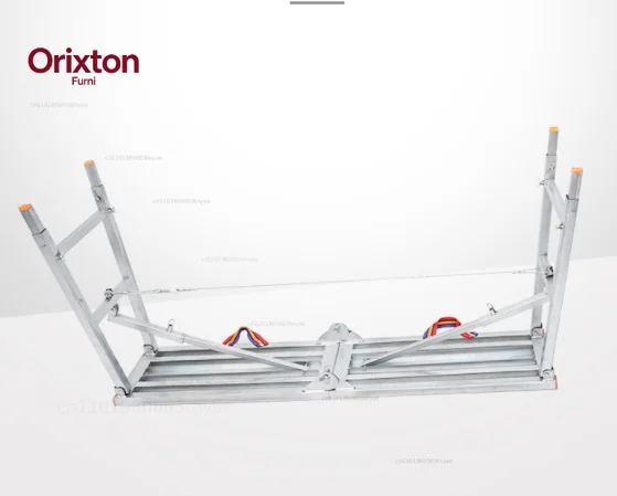 Large Loading Capacity Folding Multifunctional Metal Stool Lifting Scaffolding Engineering Ladder Platform