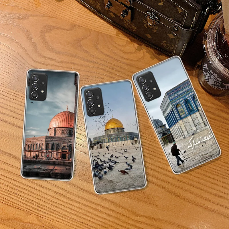 Jerusalem Building Phone Case For Galaxy S25+ S10 S8 A16 Note 20 Ultra 10 Lite 9 8 Samsung A15 A25 A35 A55 A05S M21 M30S M31 M32