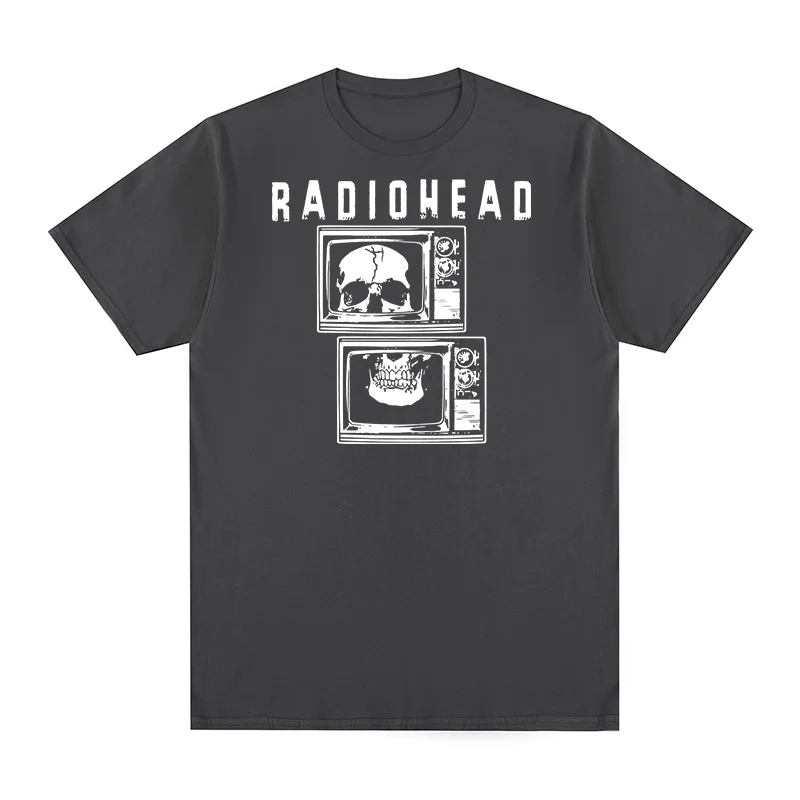 Radiohead Rock Band T-shirt Hip Hop Music The Bend Funny Music Aesthetic Fashion Cotton Men T Shirt New TEE TSHIRT Womens Tops
