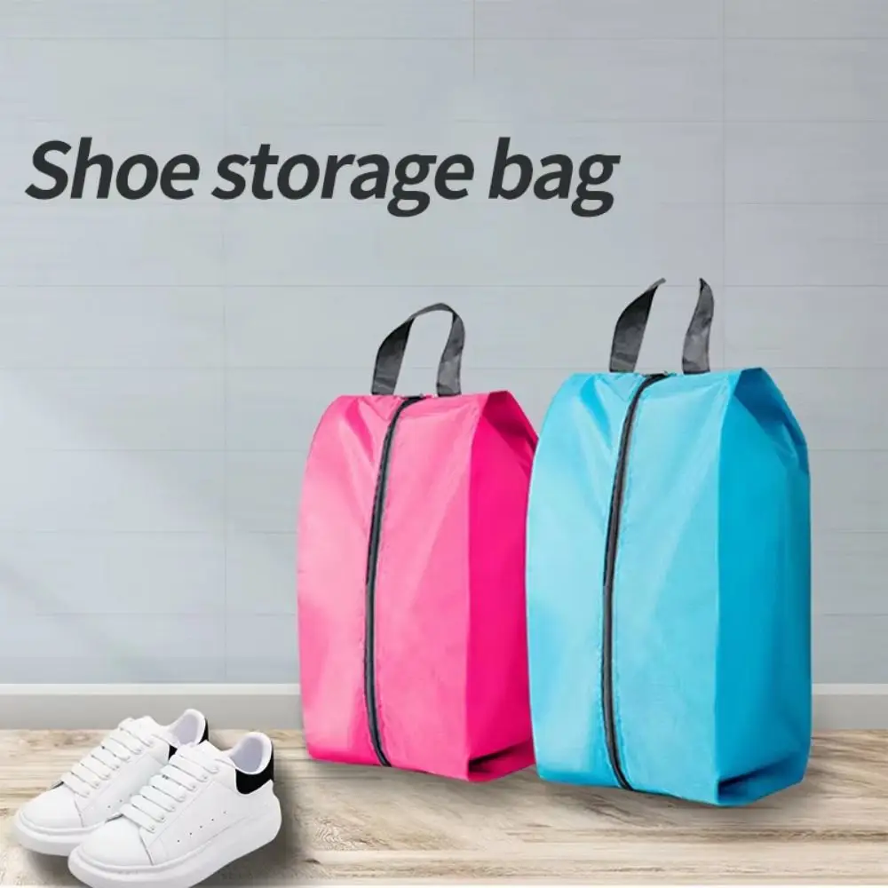 

4 шт. складная сумка для хранения обуви, водонепроницаемая с ручкой, чехол для обуви, большой вместительный портативный дорожный чехол для хранения унисекс