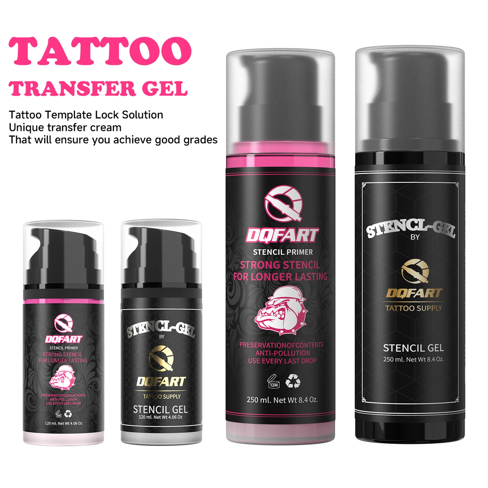 

DQFART профессиональный гель для переноса татуировок 120 мл/250 мл высококачественный гель для татуировки SStencil принадлежности для татуировки аксессуары для татуировок