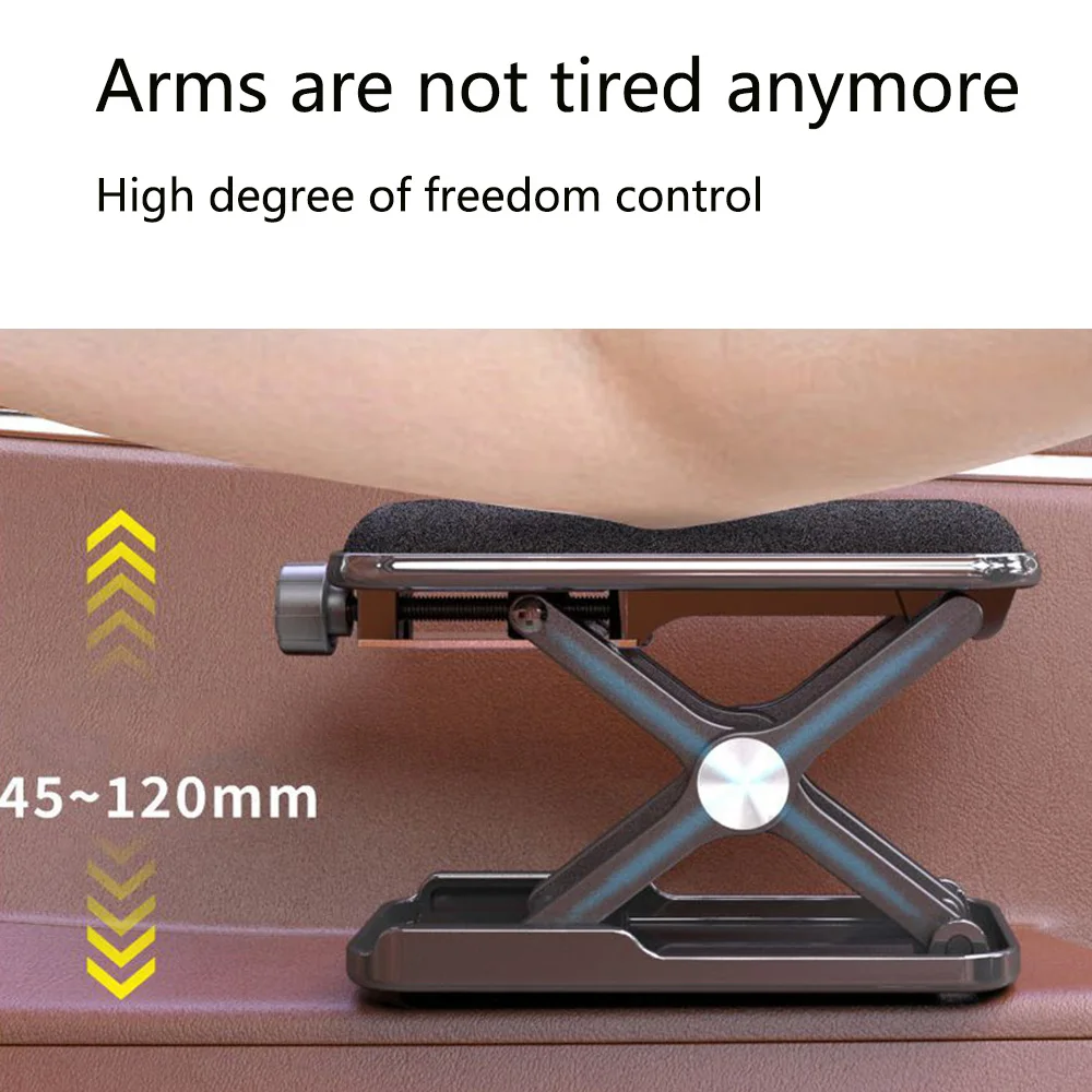 Car Door Armrest Pad Extender Hand Bracket Easy Install For Driver's Long-distance Driving Fatigue Prevention