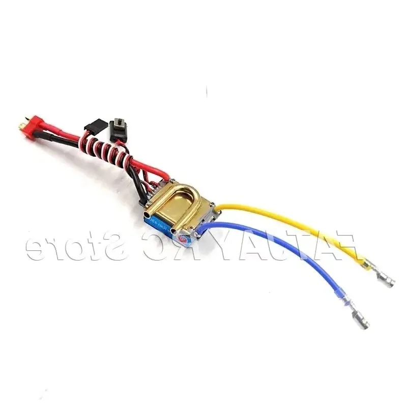 2-4S 480A ESC FATJAY Water Cooling Brushless 5V 3A BEC Bidirectional Unidirectional RC Boats Speed Controller
