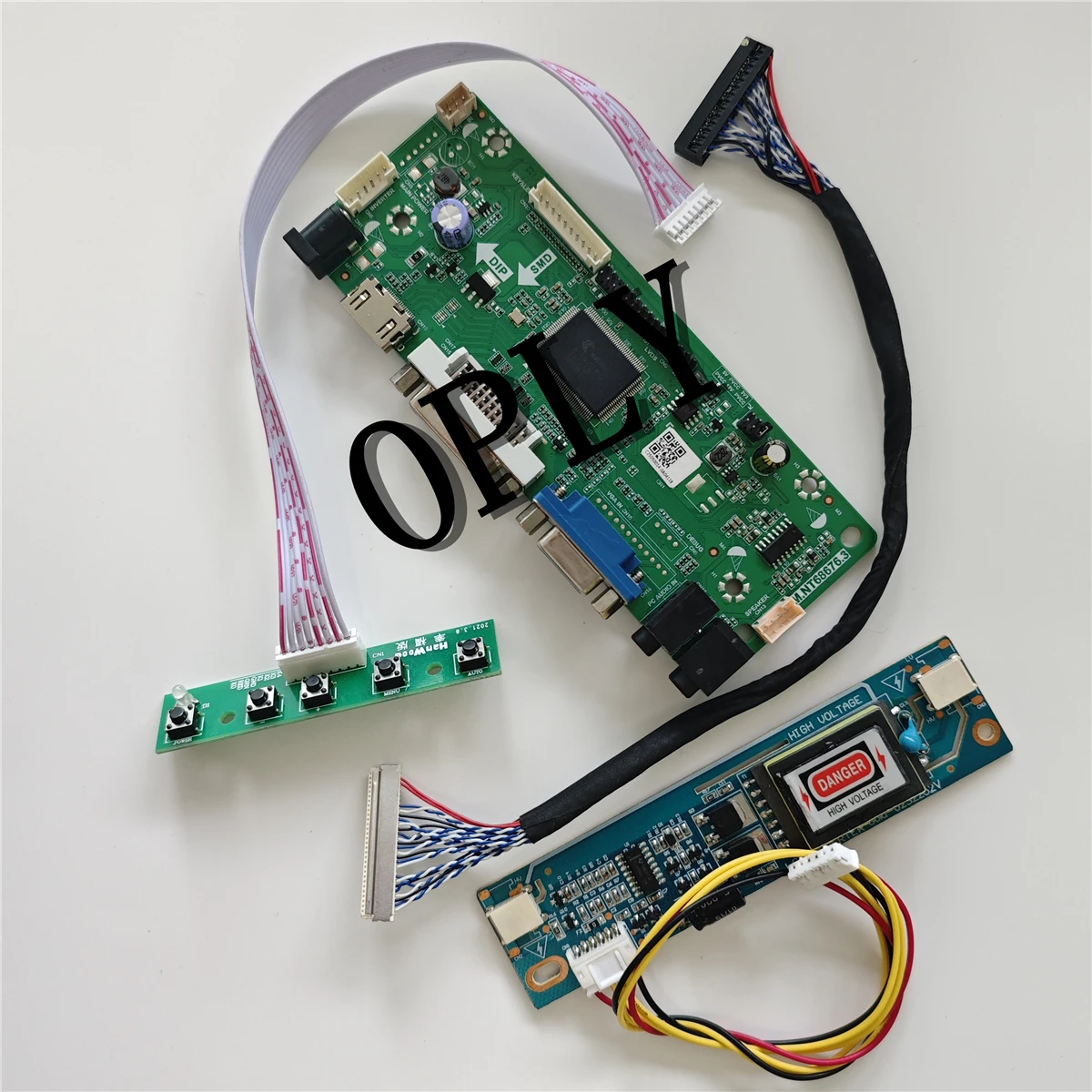 

Комплект платы контроллера VGA M.NT68676, совместимый с HDMI и DVI, для LTM200KT03 LTM200KT03-B20, 1600CX900, LED DIY экран, монитор, ЖК-дисплей
