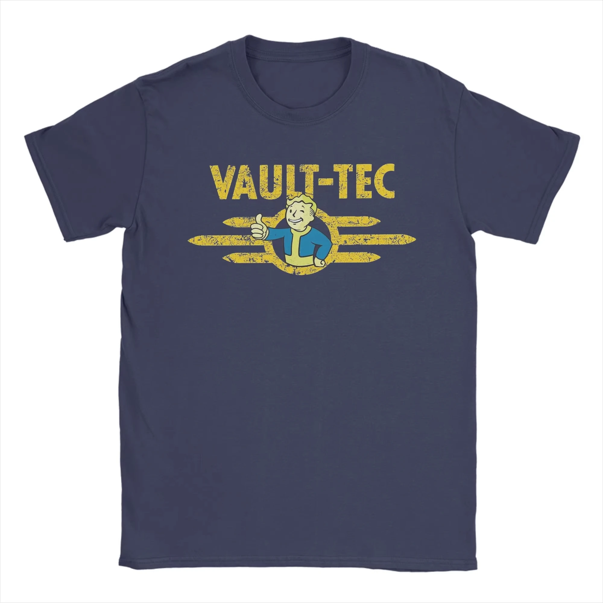 2026 New Model Tek Wear Abrasion-Resistant Denim High-Quality Casual Printed Men's T-Shirt