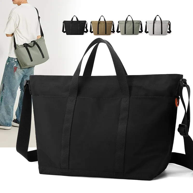 

New minimalist handbag for commuting and traveling, large capacity, cross-body, simple and fashionable sling bag
