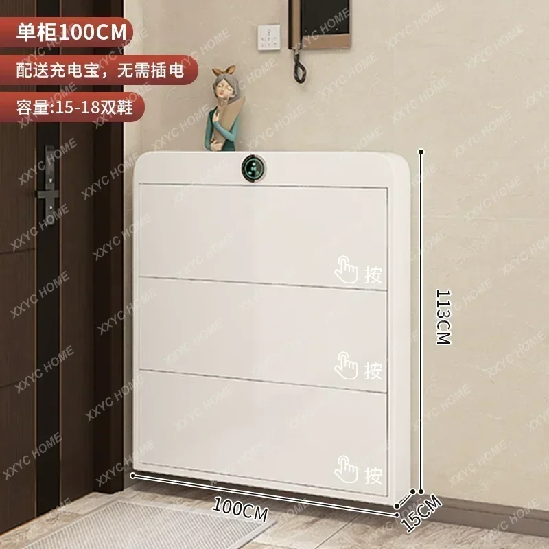 

shoe cabinet shoe cabinet, disinfection and sterilization, odor removal, ultra-thin entry door tipping bucket shoe rack