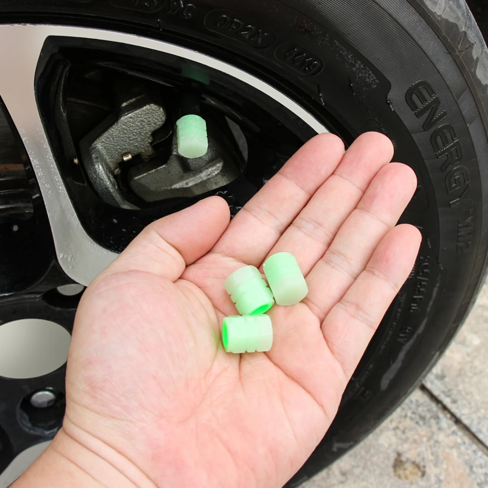 4pcs Car Wheel Styling Tyre Hub Luminous Cap Decor For Dacia Duster Dokker Logan Lodgy MCV 2019 Sandero Stepway