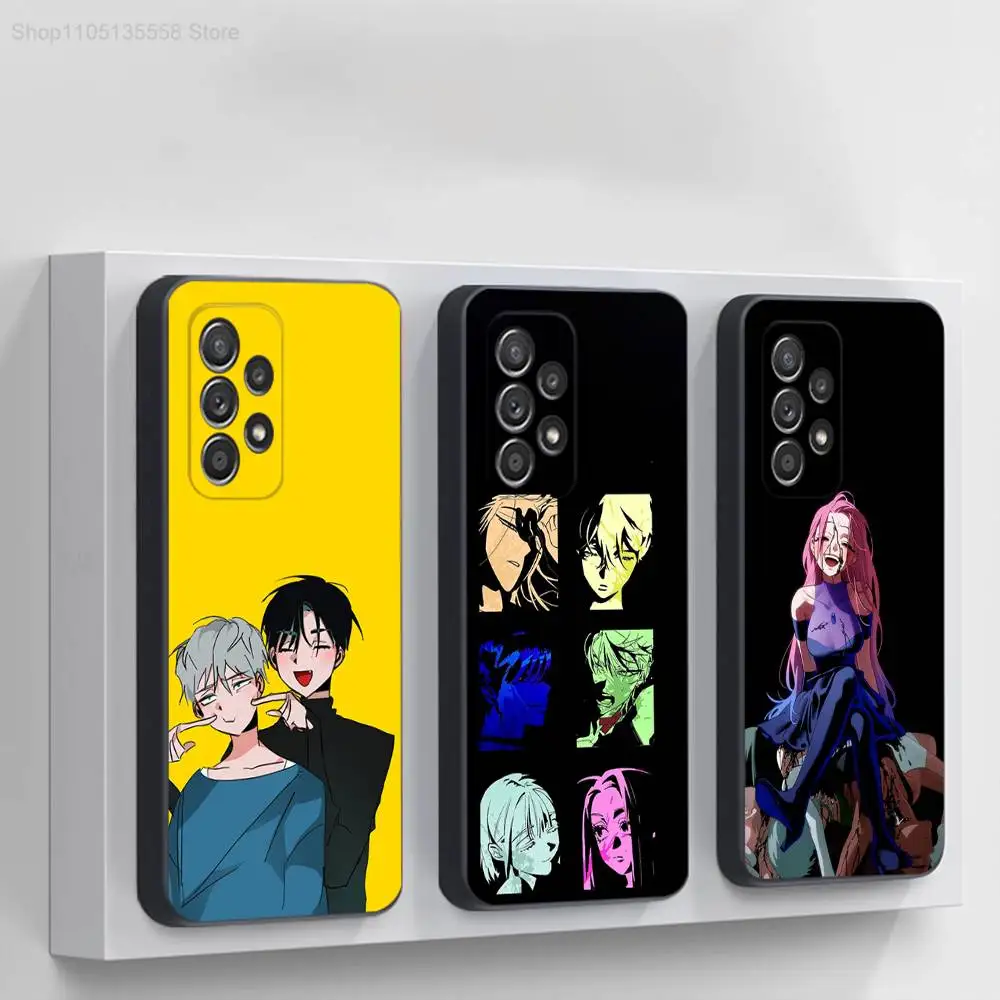 

Cool Ivantill A-Alien Stage Phone Case For Samsung S 9,10,21,30,22,23,24,25,Ultra,Plus,Lite,FE,4,5G Black Soft Case