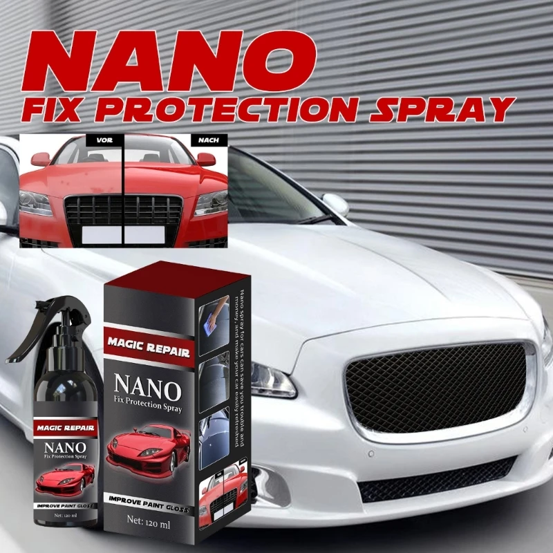 High Performances 120Ml Nanotechnology Coating Brightening Liquid Enhances Paint Durability 