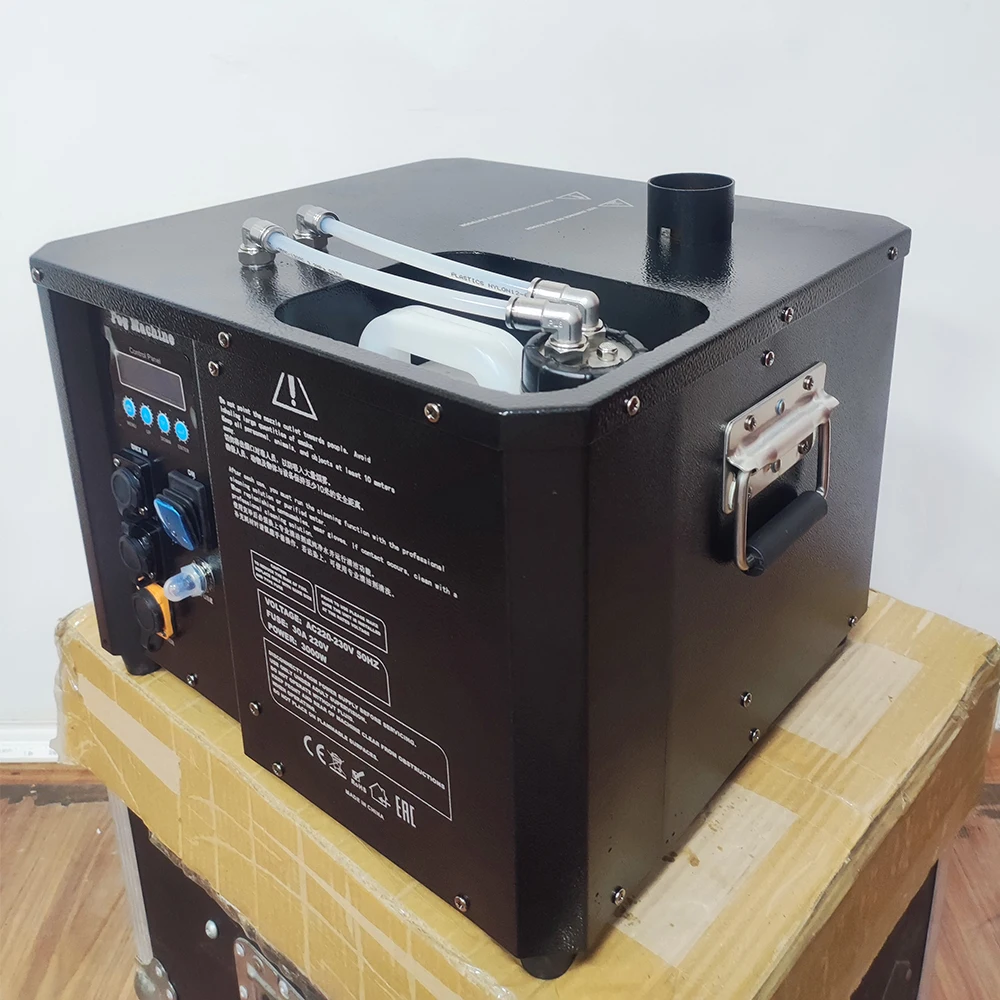 3000W Professional Colorful Fog Machine DMX512 Stage Machine for Wedding DJ Disco Party, High Power Smoke Effect Equipment