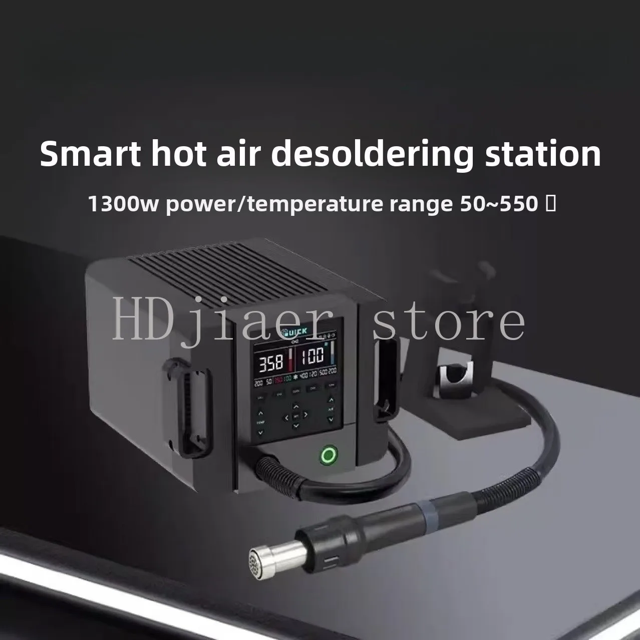 

861Pro Lead-Free Heat Gun Soldering Station with AI Voice Control & Constant Temperature for Electronics Repair