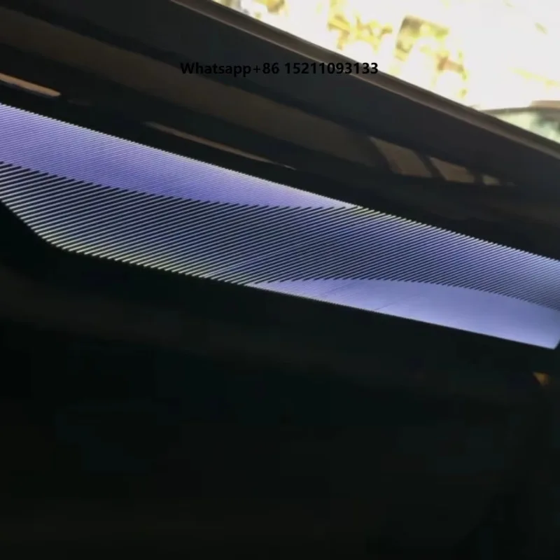 Striped Light and Shadow Style Rainbow Symphony Dynamic Car Interior Ambient Light for (2024-2025) VF3