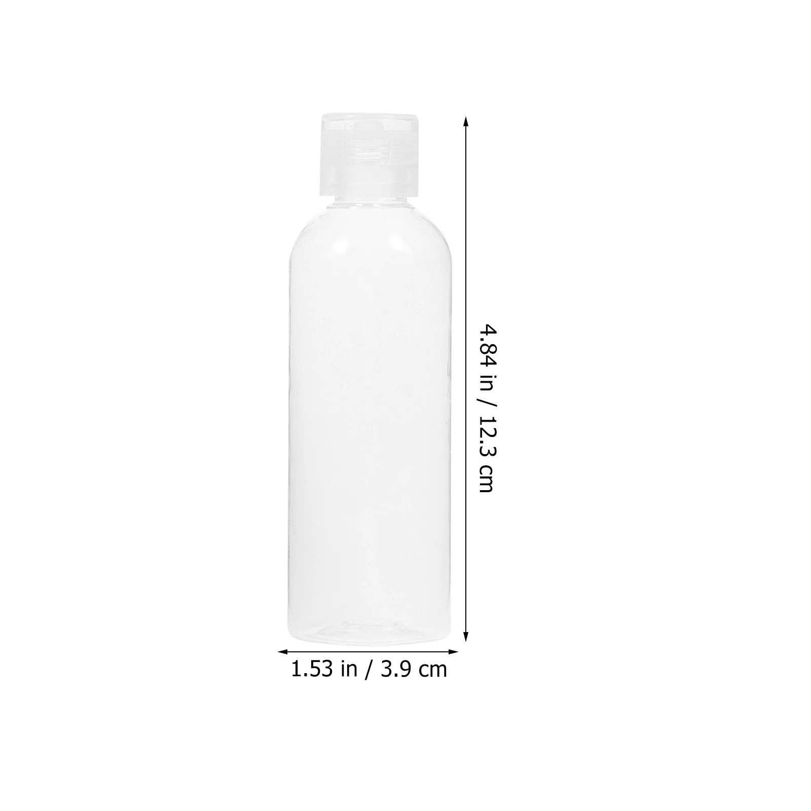 10 قطعة زجاجات السفر القابلة لإعادة الملء 100 مللي زجاجات أدوات الزينة الصغيرة الحجم مانعة للتسرب لتخزين السوائل في الهواء الطلق التخييم رحلة عمل #4