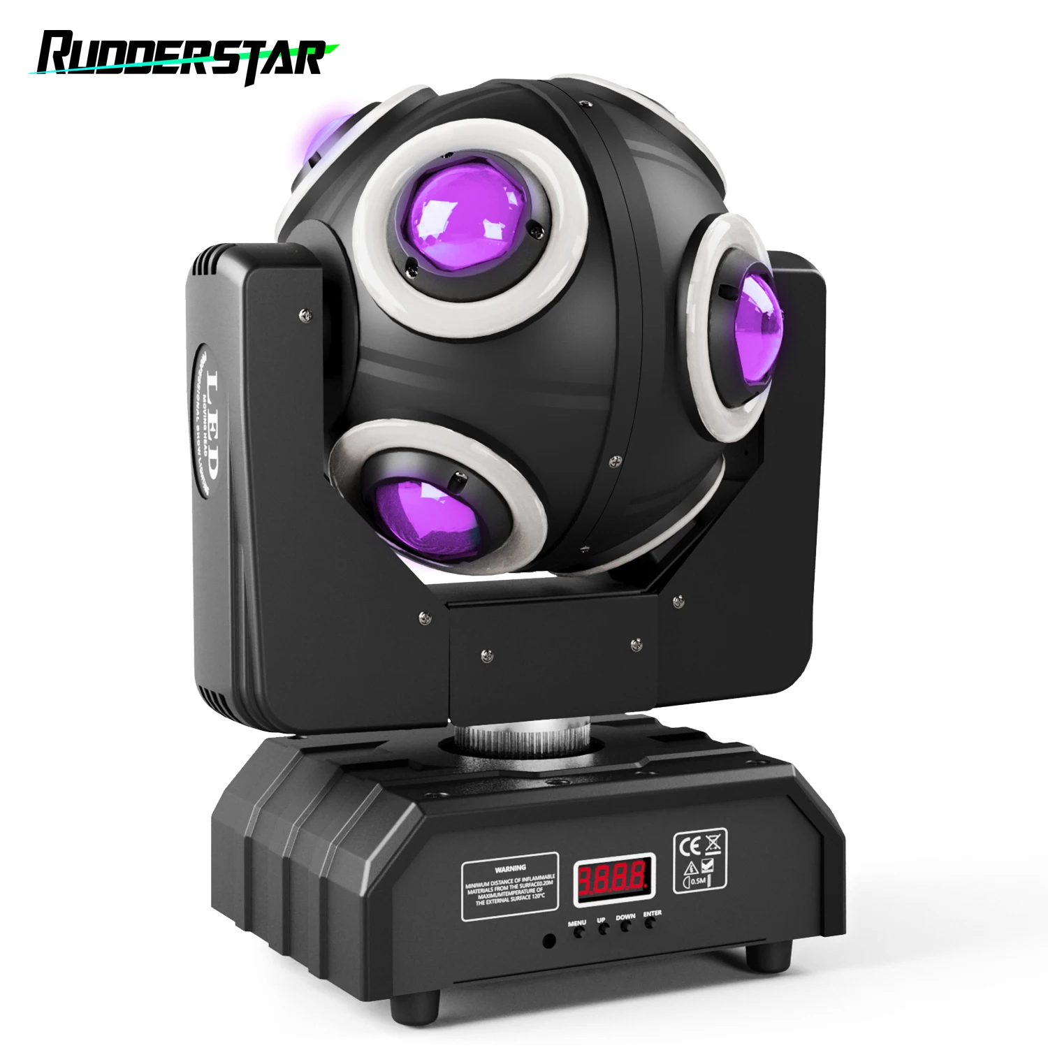 

150 Вт RGBW светодиодный светильник с подвижной головкой, стробоскоп, сценический эффект, освещение, проектор для дискотеки, вечеринки, концерта, церкви, свадьбы, театра