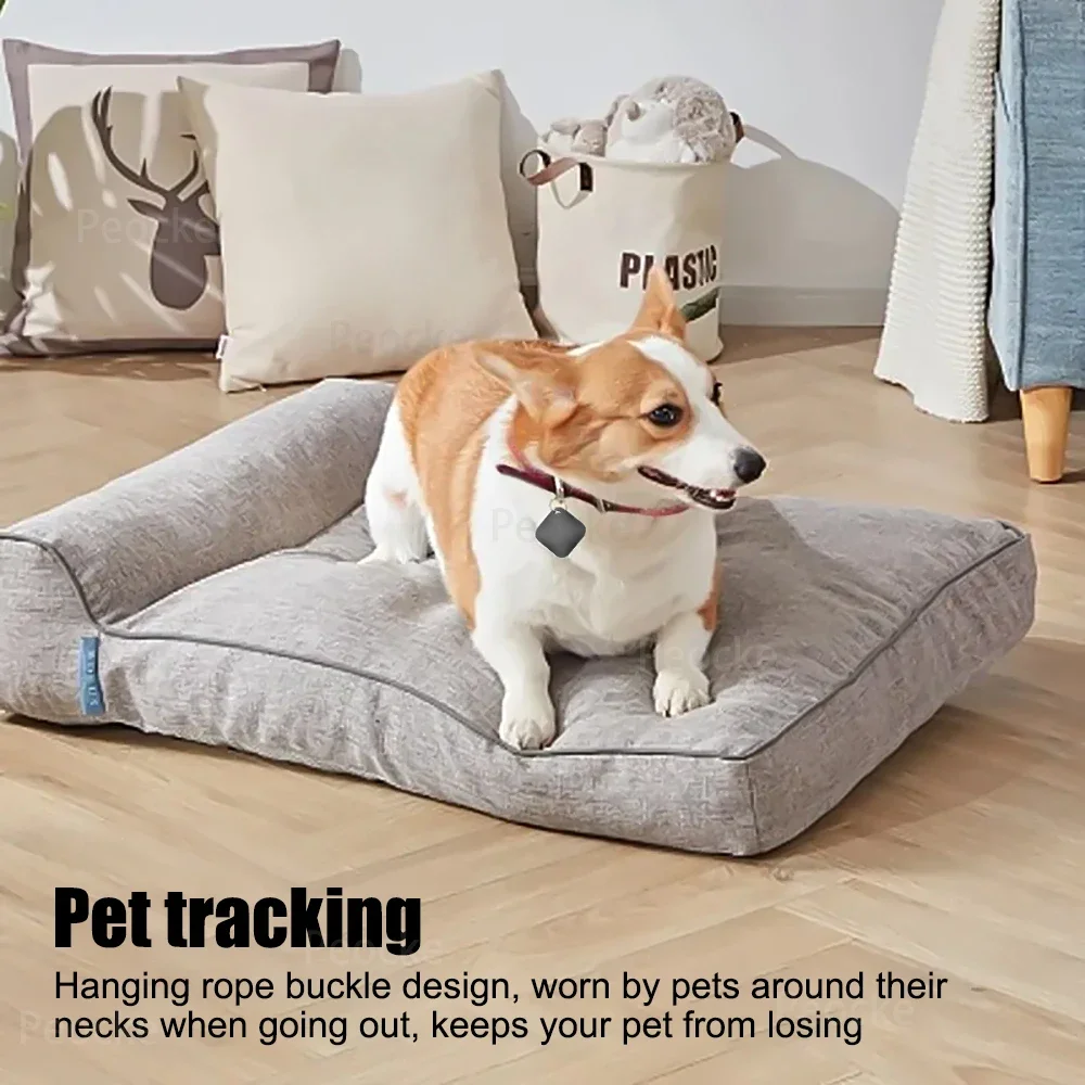 Mini Tracker With Apple Find My APP GPS Locator Tag Smart Bluetoot Anti Lost Alarm Wireless Finder Dog Pets Child Bag Wallet Key