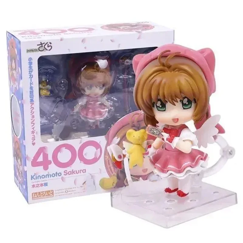 Card Captor KINOMOTO SAKURA 400 Anime Figure PVC Action Figure Cartoon Toys for Children 10cm Collector Birthday Gifts