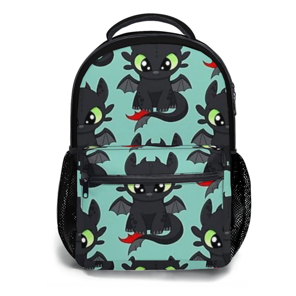 

Baby Dragon kids, toothless, dragon night fury, how to train dragon Backpack Bag Large Capacity Trendy Book Bag 17inch