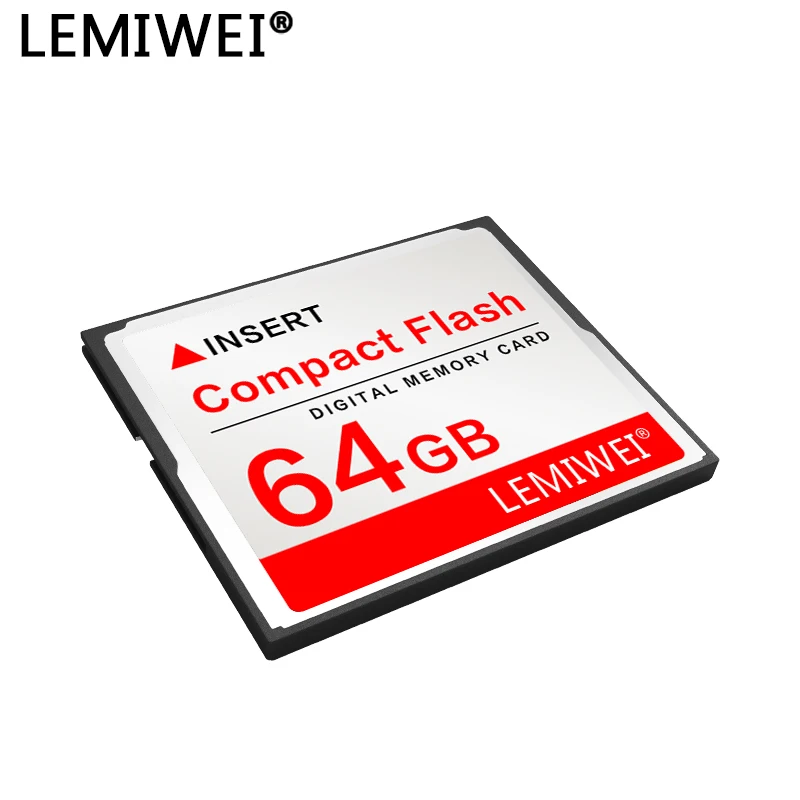 Lemiwei Compact Flash Card Insert 256MB 512MB 1GB 2GB 4GB 8GB 16GB 32GB 64GB Digital Memory Card High Speed Memoria CF Card