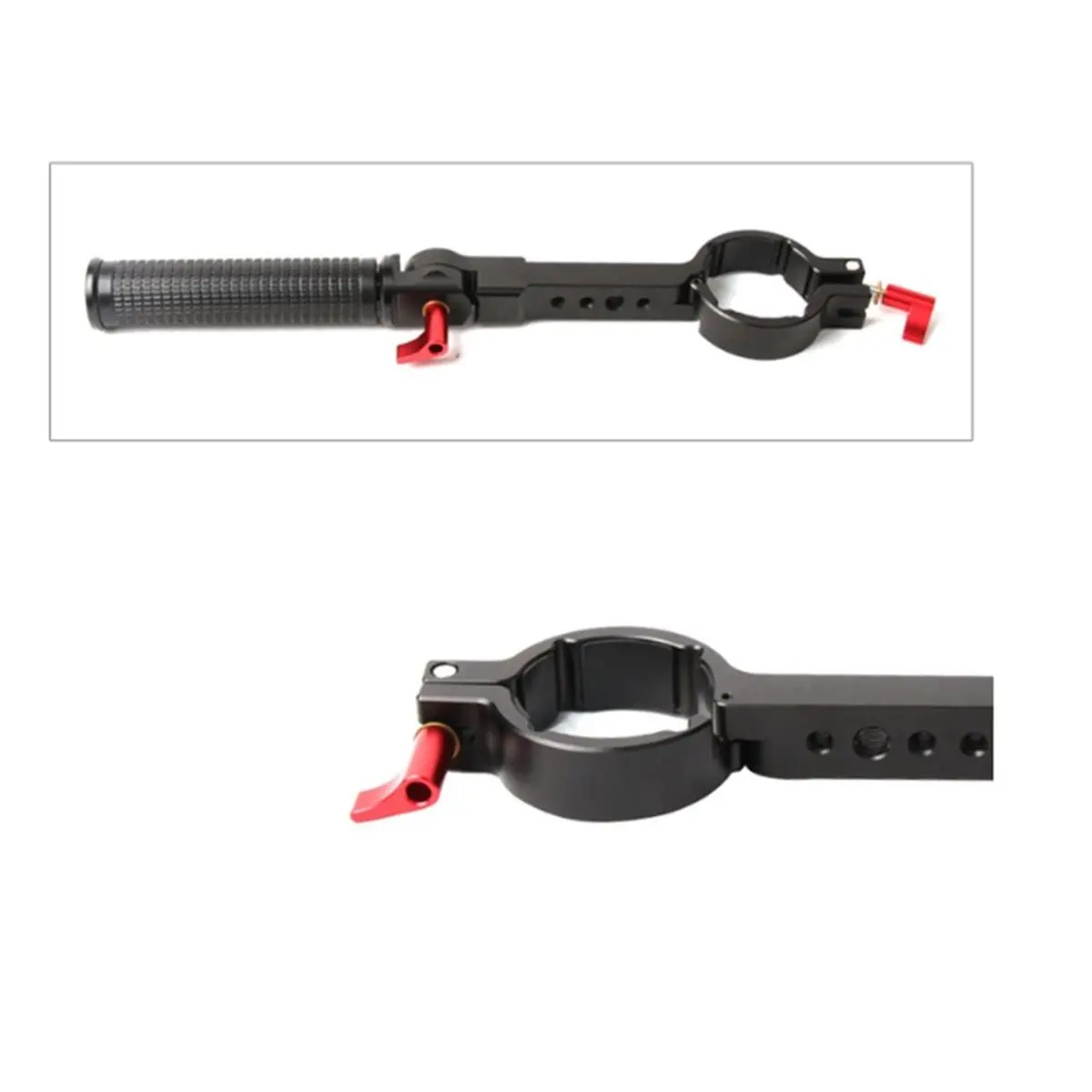 Gimbal Stabilizer Accessories for S CRANE 2 Mounting Clamp Detachable Neck Ring Handle with 1/4 Screw Hole
