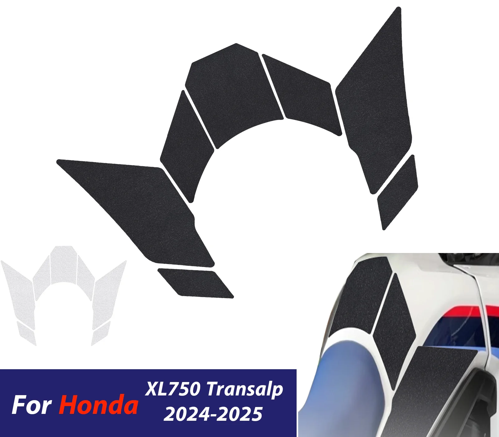 

﻿ Для Honda XL 750 2024 2025 мотоциклетная защитная наклейка на топливный бак, защита от царапин, накладка на бак, аксессуары