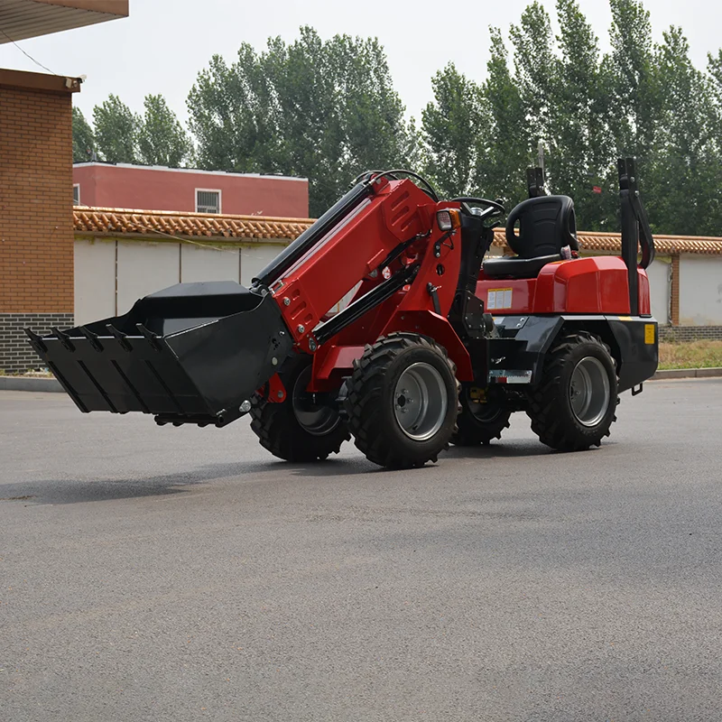 

Customized small sliding steering gear with accessories and excavator small wheel telescopic arm loader