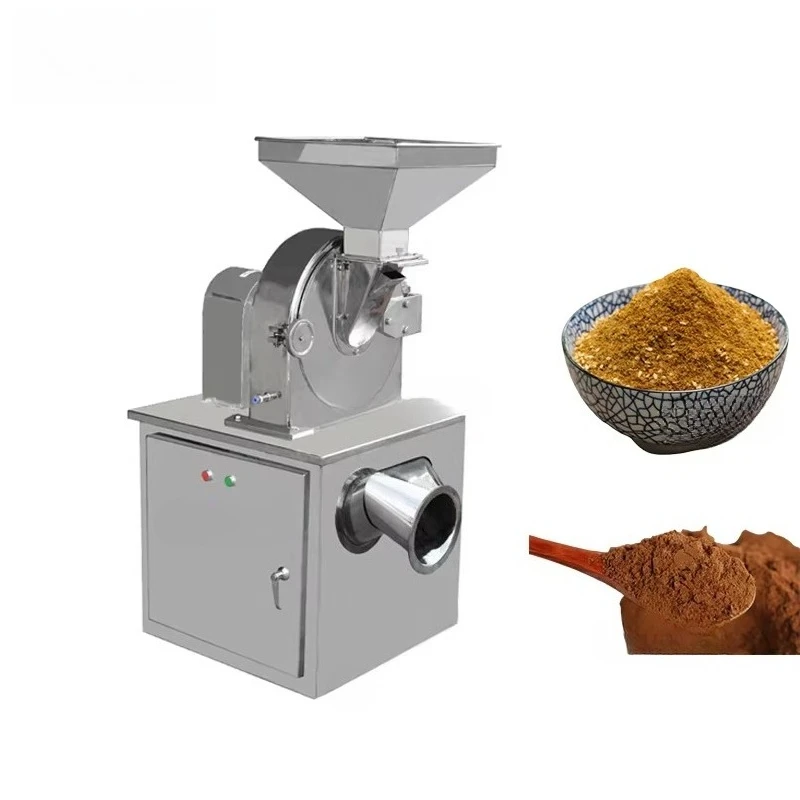 

Industrial grinding fineness grinder cocoa coffee bean salt sugar fine powder making machine grinder
