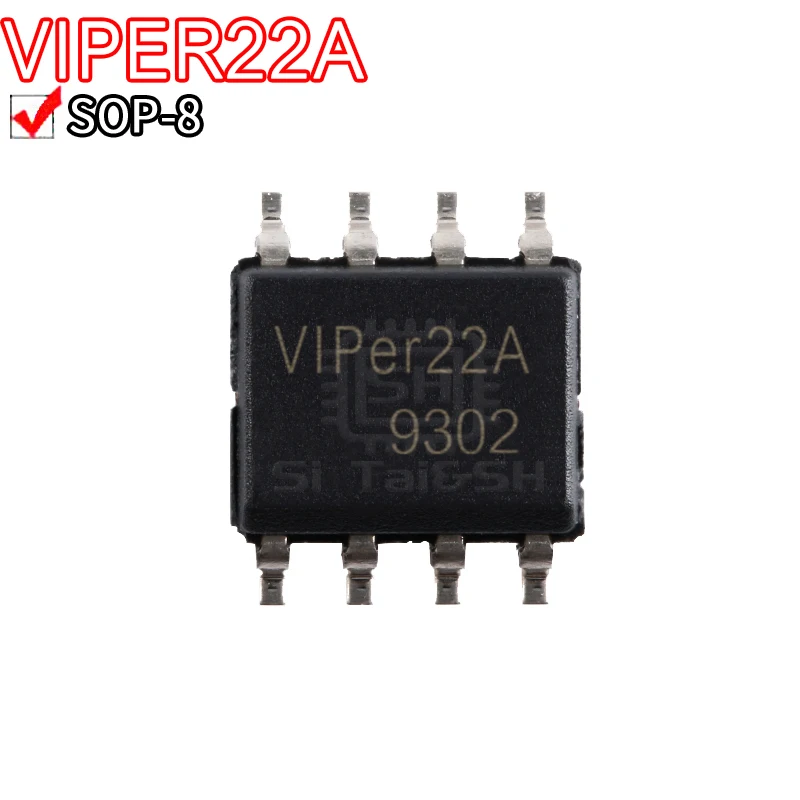 10PCS VIPER12A VIPER12AS VIPER22AS VIPER22A SOP-8