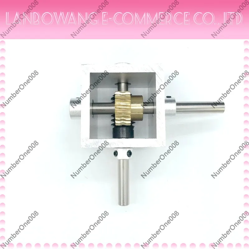 For Worm Gear Speed Reducer 6mm 8mm Shaft 20T Gear, 90 Degree Right Angle Drive Reduction Gearbox